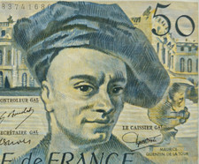 50 FRANCS 1976 - 1984 MAURICE QUENTIN DE LA TOUR billet france