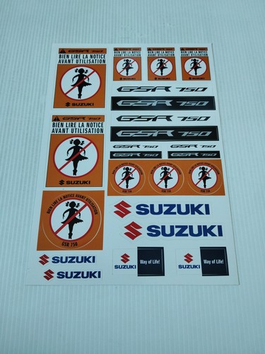 Suzuki autocollants 2011 - de,
