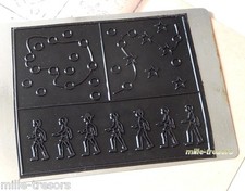 Plaque à encrer Ecole Tampon : APPRENDRE A COMPTER Mathématiques : Piétons