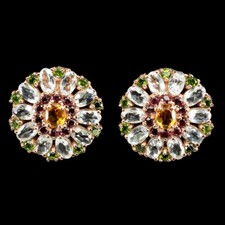 925 Argent Sterling Boucles
