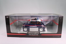 LE985 MINICHAMPS 150121690 Voiture 1/18 1:18 Fiat 500L carabinieri 1968 bleue
