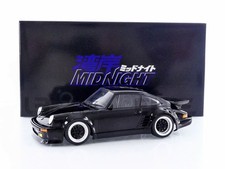 AUTOART 1/18 - PORSCHE 911 / 930 TURBO WANGAN MIDNIGHT BLACKBIRD - 1983 78158