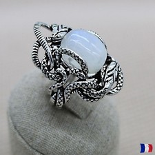 Bague argent 925 serpent