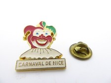 PIN'S PINS PIN BADGE -CARNAVAL DE NICE - MASQUE - CLOWN  VILLE - TOURISME
