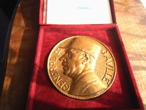 Médaille charles gaulle - médaille,