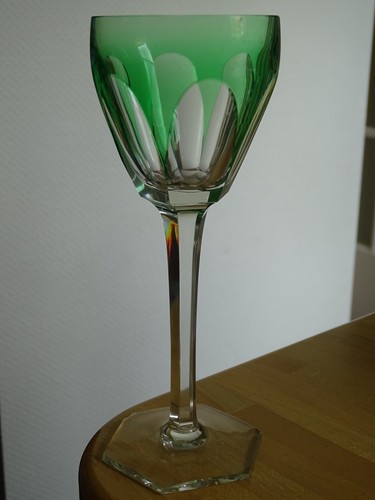 Ancien verre vin du - 1,