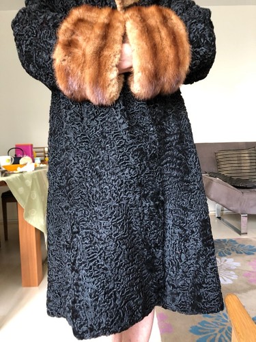 Magnifique manteau astrakan - manteau, en