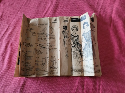Ancien patron couture modes - de,