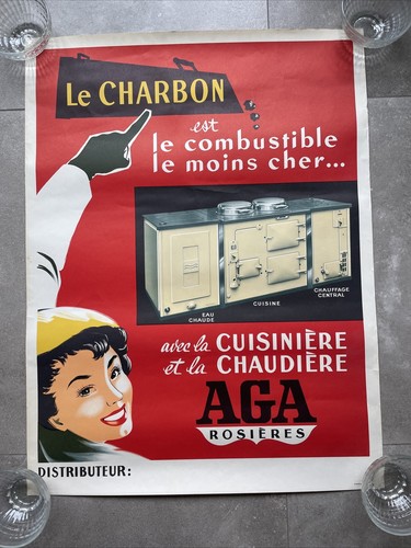 Affiche originale aga - affiche, rosieres