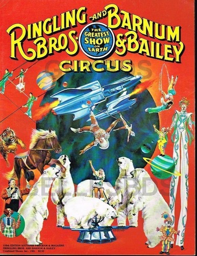 Programme cirque circus - programme, cirque/circus
