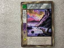 CCG Card MYTHOS Carte LE LOCH DES HIGHLANDS Exp. de  l'Université de Miskatonic