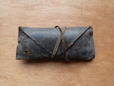 1880 1914 Trousse a Couture Francaise Reglementaire en cuir Noir Piou Piou