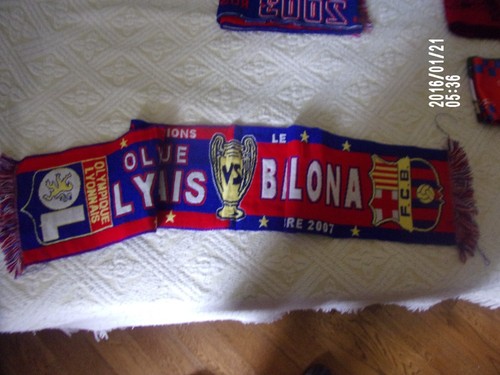 Echarpe olympique lyonnais - echarpe,