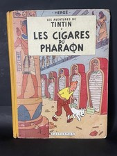 TINTIN - Les cigares du pharaon - Édition 1955 BD COLLECTION