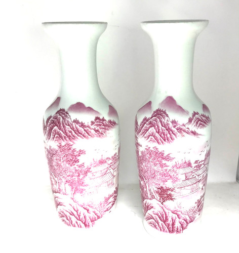 Pair des grande vases - des,