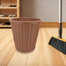 Corbeille à papier en osier 