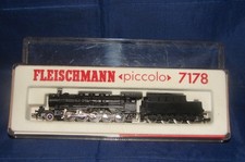 FLEISCHMANN N LOCOMOTIVE VAPEUR 150 TRAIN ELECTRIQUE BOITE 7178