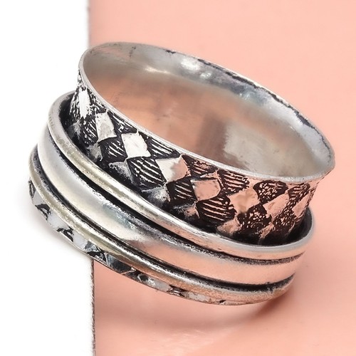 Bague toupie argent pour - en,