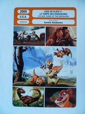 CARTE FICHE CINEMA 2009 L'AGE