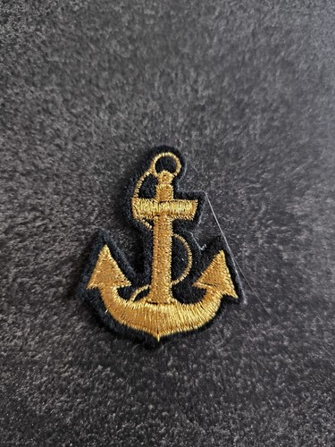 Ecusson brode ancre marine - brode,
