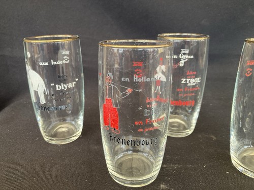 Ancien verre bière - ancien, à