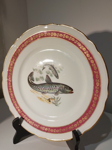Assiette poisson en - assiette,