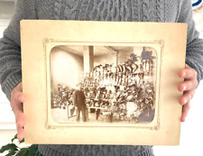 1900 Grande Photo ancienne maraicher déco photographie rare old photo altes Foto