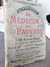 Livre ancien 1917 Le Médecin