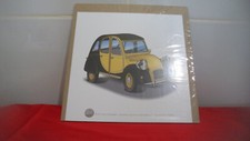DESSIN   2CV CHARLESTON JAUNE