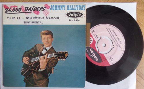 Johnny hallyday 45t vogue epl - 45t,
