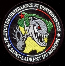 GENDARMERIE / PSIG SAINT LAURENT DU MARONI - TISSU