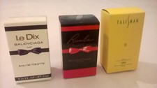 lot 3 miniature parfum