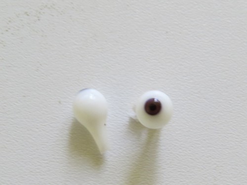 Yeux poupée ancienne - yeux,