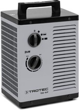 Chauffage soufflant céramique TDS 10 P, Puissance de chauffe de 2 kW avec