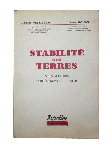Stabilité des terres - ,