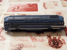 HO TROBY TRAIN LOCOMOTIVE BLEU