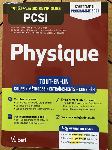 Pcsi physique vuibert - physique,