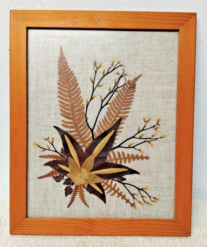 Tableau fleurs séchées - tableau,
