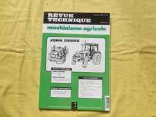 Tracteur JOHN DEERE 1640 / 2040 / 2140 / 3040 / 3140 / XE -- Moteur 4239 et 6359