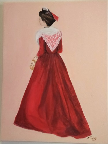 Arlesienne arles tableau - arlesienne,