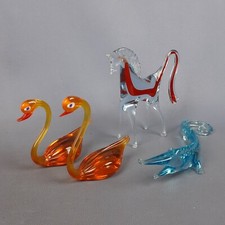 Sculpture Verre Murano Animaux