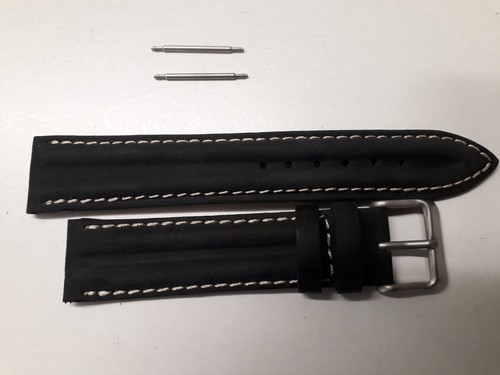 20mm supérieur cuir noir - cuir,