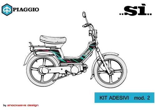 Kit graphiques autocollants - kit,