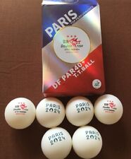 BOITE DE 6 BALLES  DE MATCH JEUX OLYMPIQUES PARIS 2024 TENNIS DE TABLE PING PONG