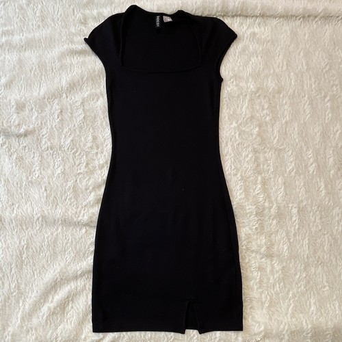 Robe moulante noire - robe,