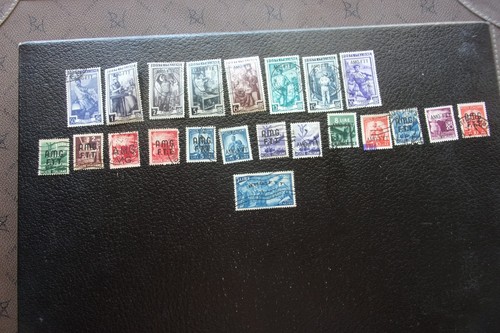 Trieste lot timbres obl - timbres,