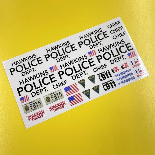 Hawkins police 10th echelle - 10th, rc
