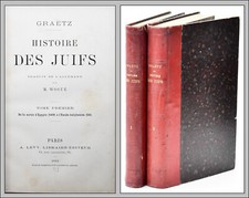 HISTOIRE des JUIFS - GRAËTZ