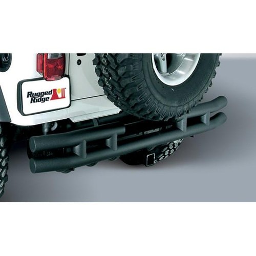 Double tube bumper rear 3 - double, rear,