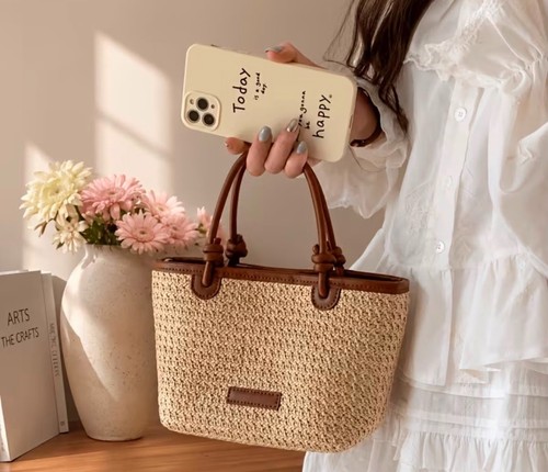 Sac main femme raphia - femme,